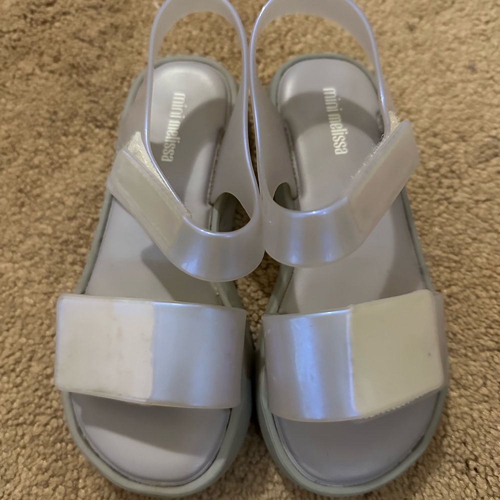 Mini Melissa iridescent Sandals